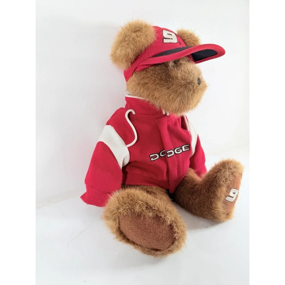 VTG Nascar Dodge Boyds Bear #9 Red Collectible Kasey Kahne 1988 Plush/Stuffed